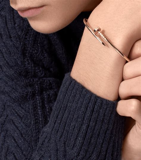 thin juste un clou bracelet|cartier small juste un clou.